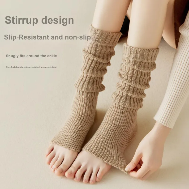 MIIOW Knee High Socks Women's 3 Pack Mixed Color-4