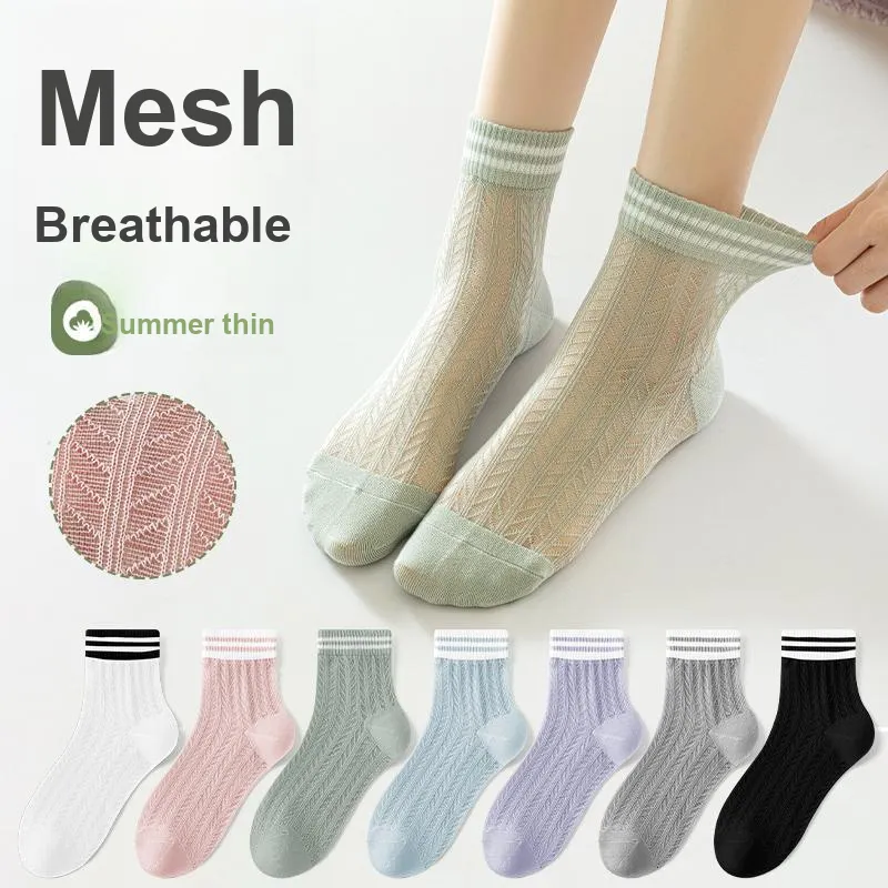 Montagut Mid Calf Socks Women's Shopping Bag 5 Pack-37