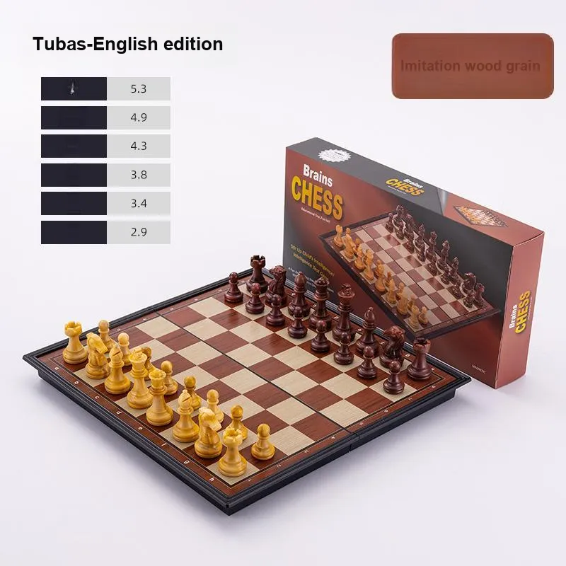 Gollum Magnetic Chess, Foldable Convenient Storage Magnetic Entertainment Board Games-11