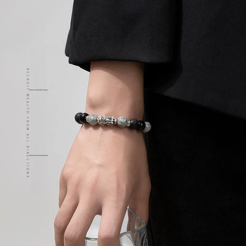 MOLADY Jade Bracelets Men-2