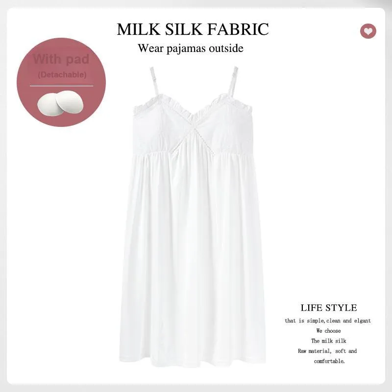 MADALLO Nightgown Women's White-1