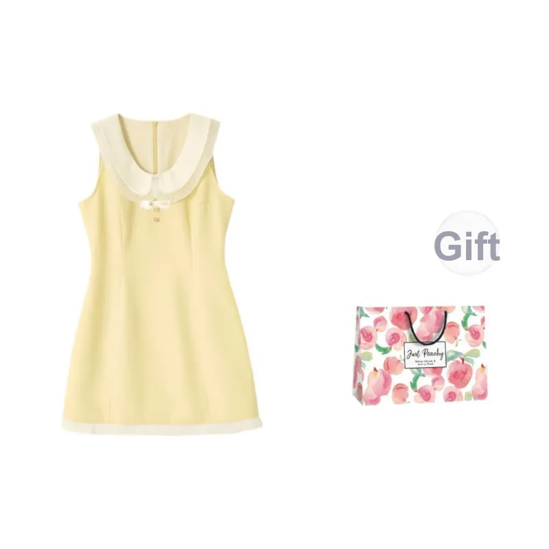 GUOZHEN Sleeveless Dress Women's-7