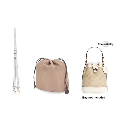 Металлические аксессуары женские коричневый бежевый