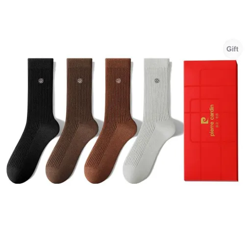 PIERRE CARDIN Mid Calf Socks Women's 4 Pairs In A Box