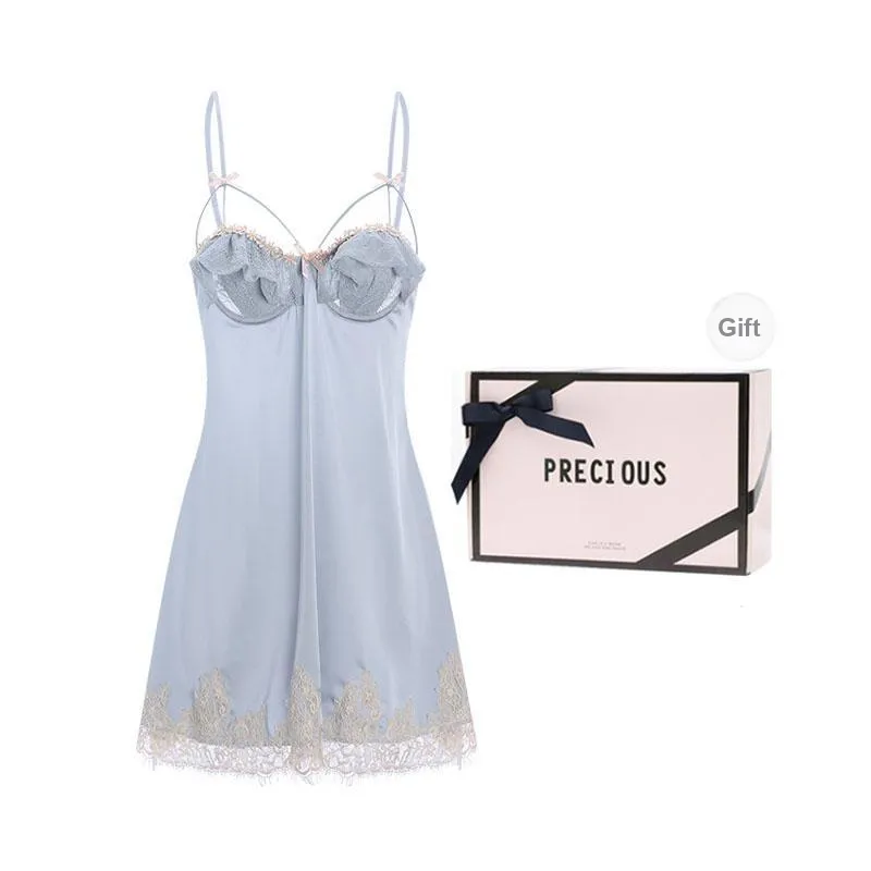 OEING Nightgown Women's Sky Blue-1