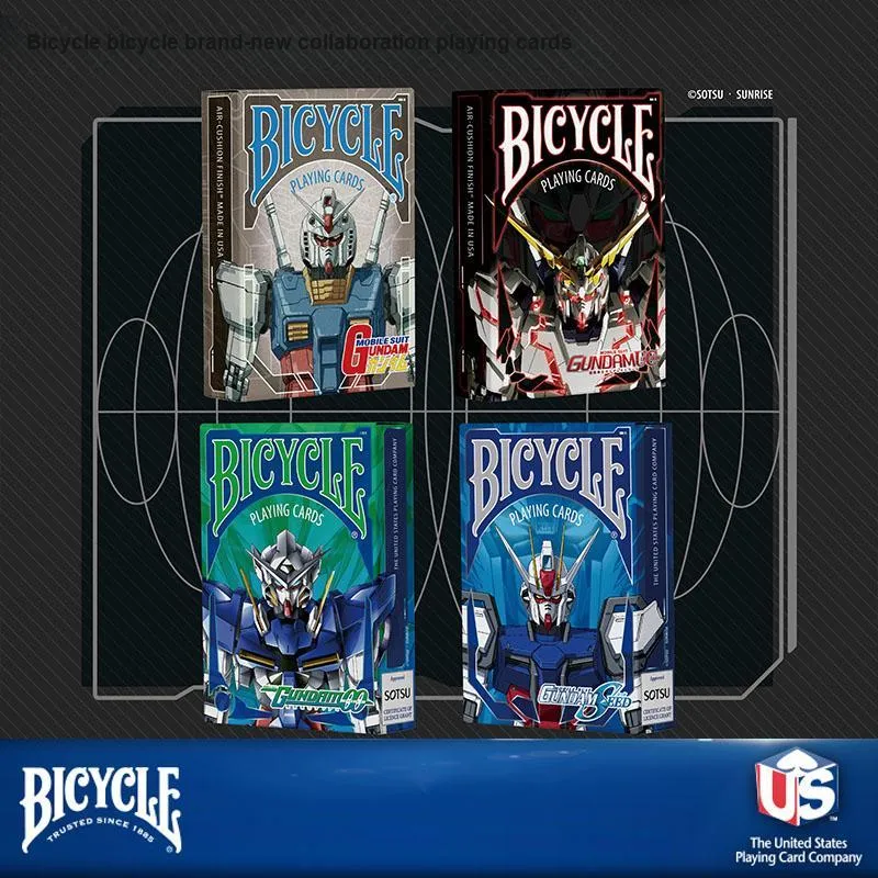 BICYCLE x BANDAI Collaboration Edition Gundam Playing Cards Poker Cards-6