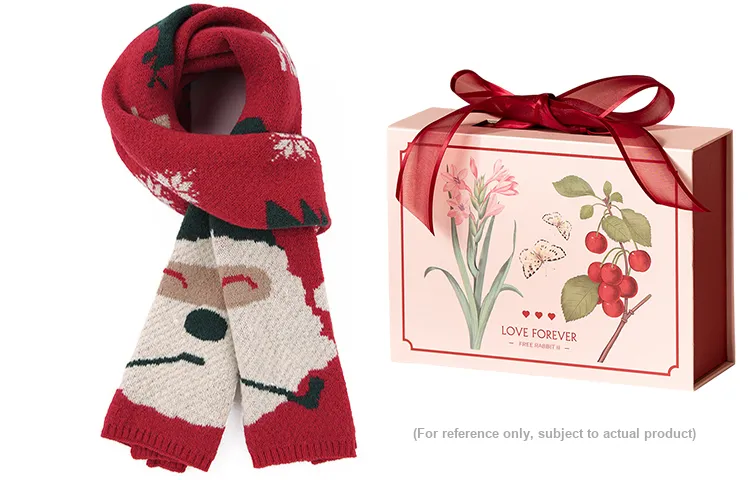 FREE RABBITⅡ Knit Scarves Unisex-5