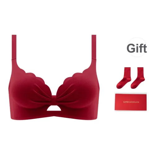 FENGEMEI Бургунди Одиночная упаковка Женские бюстгальтеры