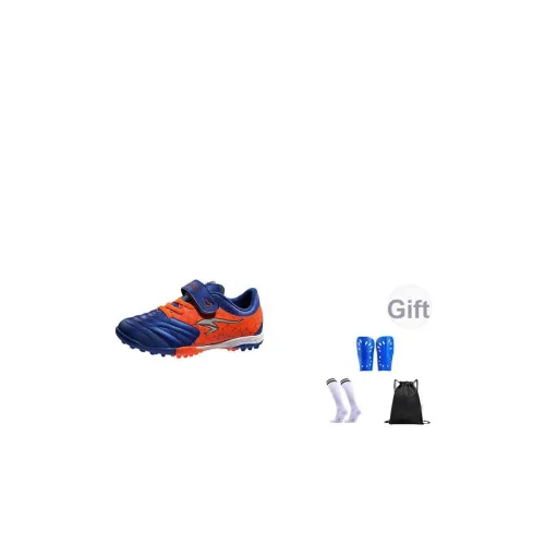 SUNAIS Противоскользящие Анти-KICK Амортизация Низкие Кеды Детские Футбольные Бутсы Королевский Синий Детский