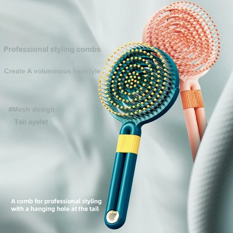 Love Of Wormwood High Hairline Curled And Volumized Hair Comb Home Use Anti Static-5