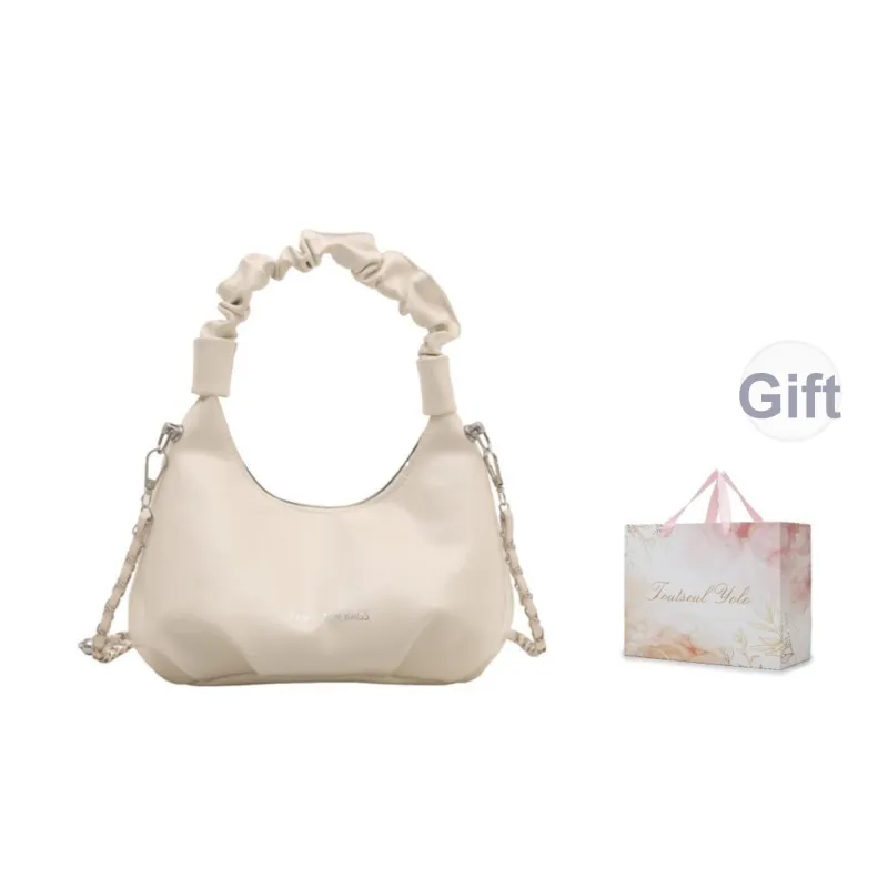 TOUTSEUL YOLO PU Handbag Women's Black/White/Silver/Red-8