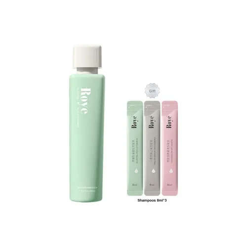 Roye Little Зеленая Бутылка Шампунь Чистка Увеличение объема и придание пышности Лечение перхоти Восстановление Контроль жирности Попурри