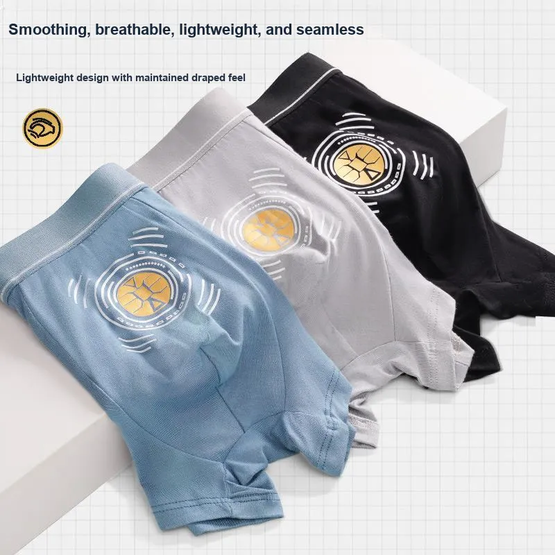 Qiao Ni Tong Underpants Men's 3 Pack-3