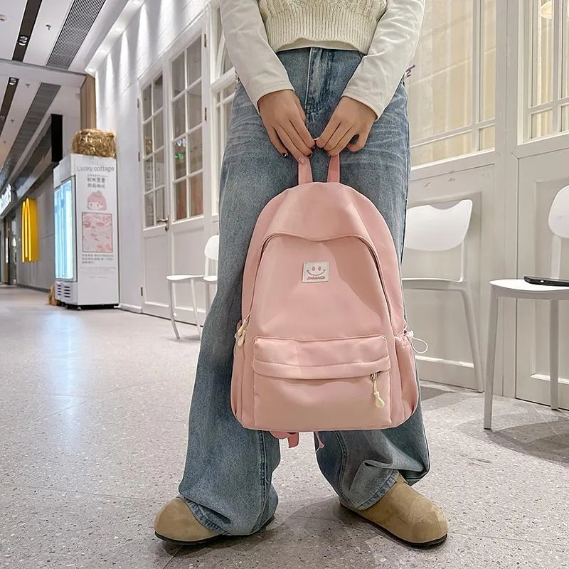 Yalu Nylon Backpack Unisex Multicolor-10
