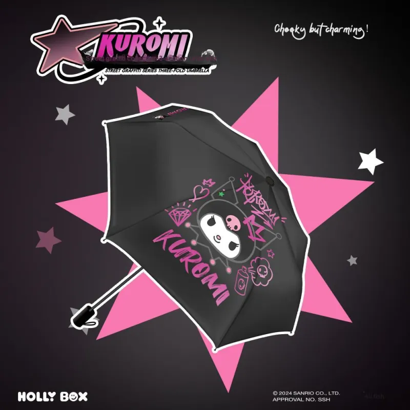 Sanrio Kulomi Sunny And Rainy Dual Use Umbrella-8