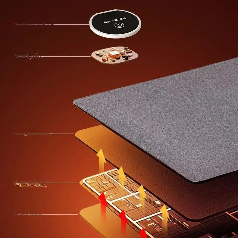 Directions Extra Large Heating Desk Pad LY891 900 For Students Dormitory Office Writing Mouse Pads-1