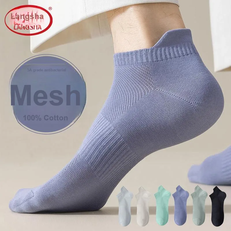Lanza No Show Socks Men's 6 Pack-8