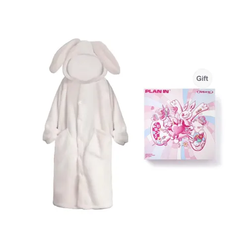 PLAN IN Sleep Robe Women's Gift Box Set White