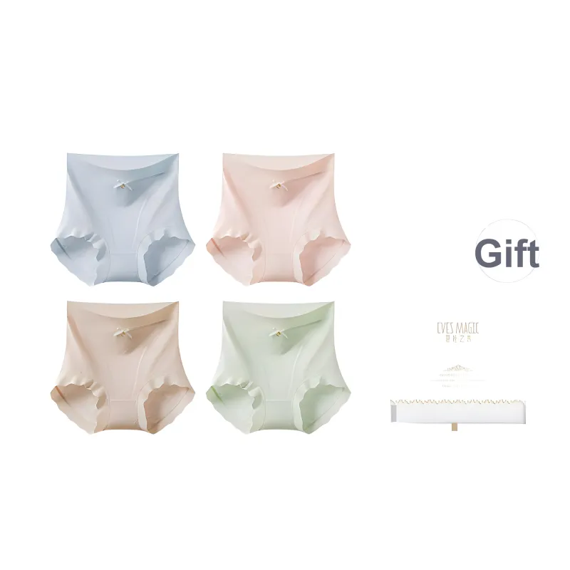 XIA.WA.ZHI.XIU Underpants Women's 4 Pack Gift Box Set-6