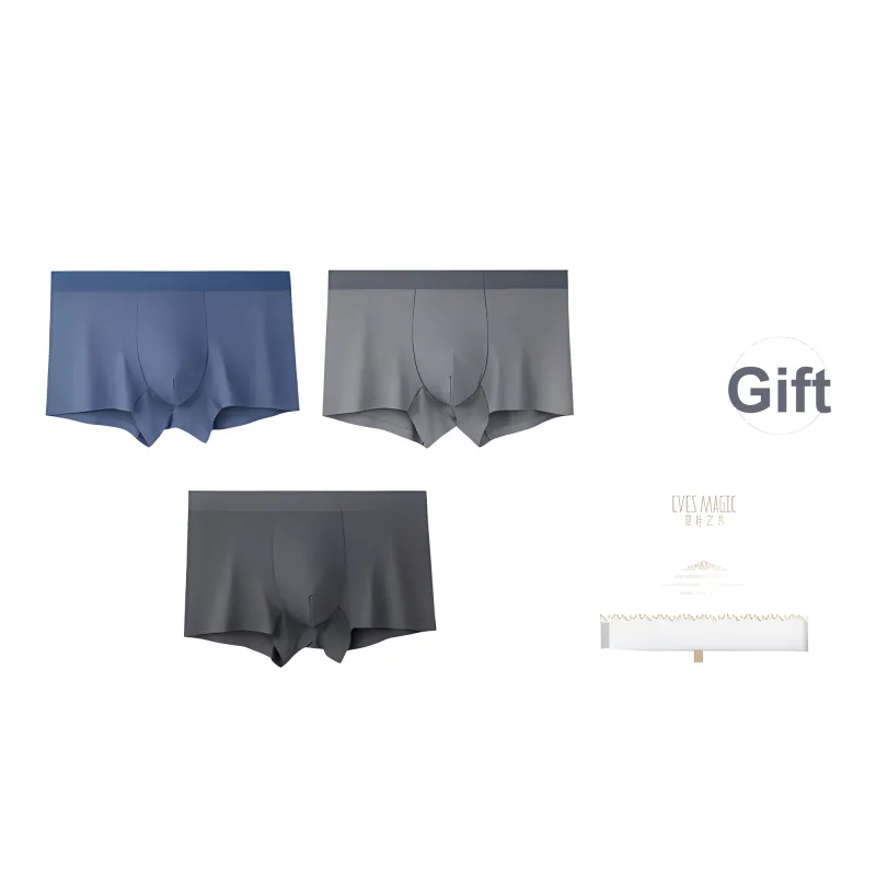 XIA.WA.ZHI.XIU Underpants Men's Box 3 Pack-5