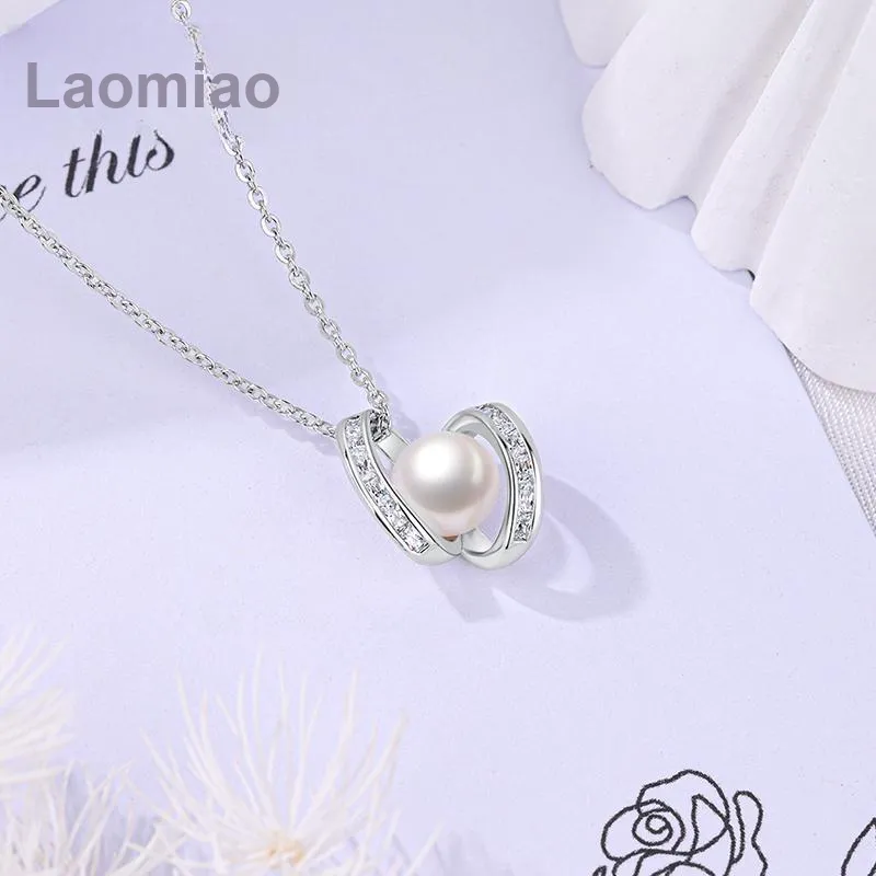 LAOMIAO S925 Silver Necklaces Women's-2