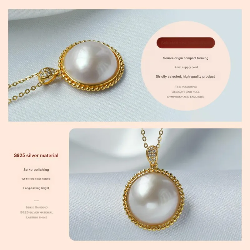 PEARL QUEEN Saltwater Pearl Necklaces Unisex-2