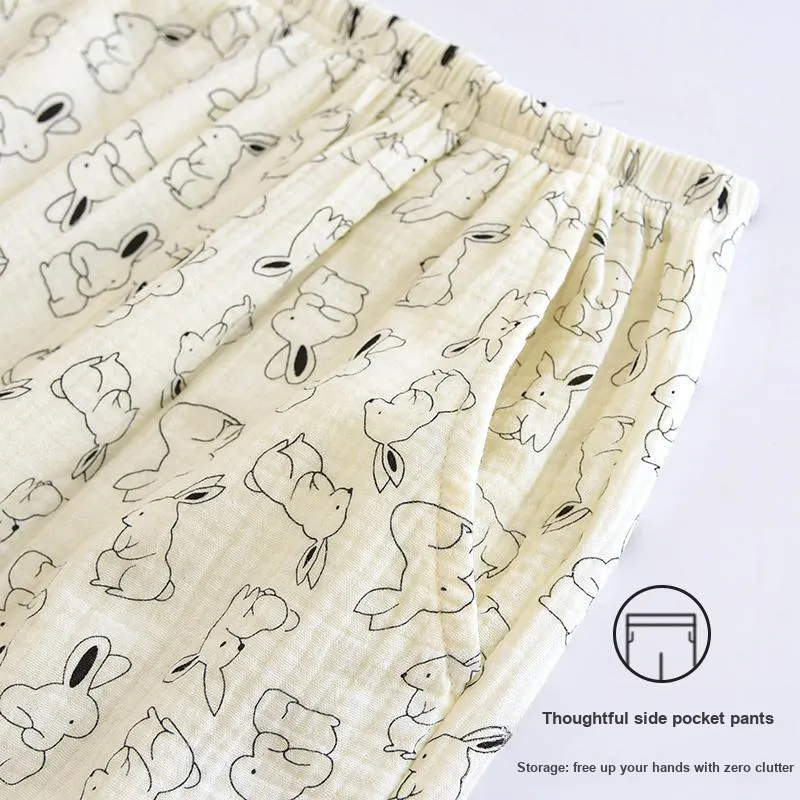 MADALLO Women's Pajama Pants-4