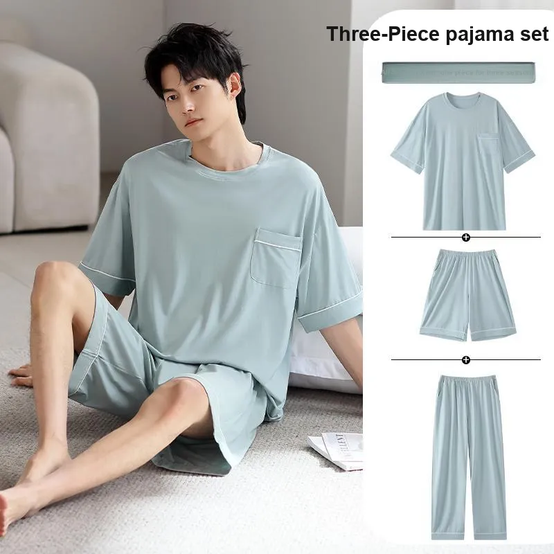 Good Fortune Pajama Set Men's Image Color-1