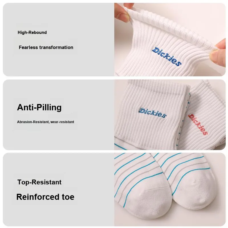 Dickies Mid-Calf Socks Unisex Gift Box Combination-13
