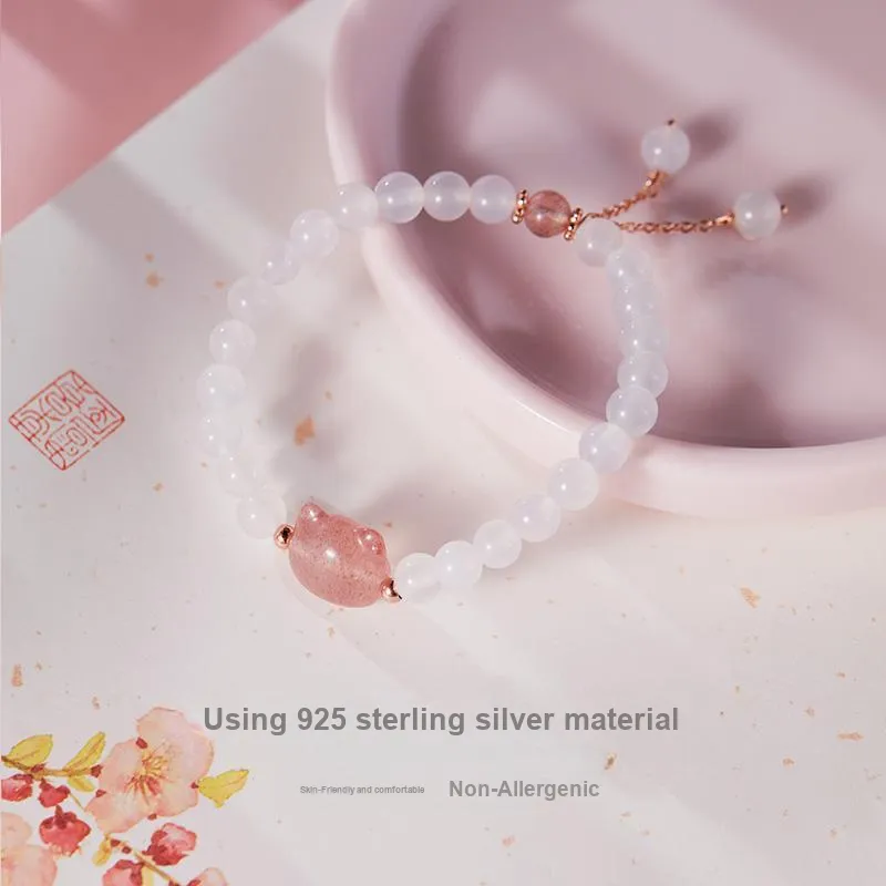 JITAIXIANG Chalcedony Bracelets Women's-2