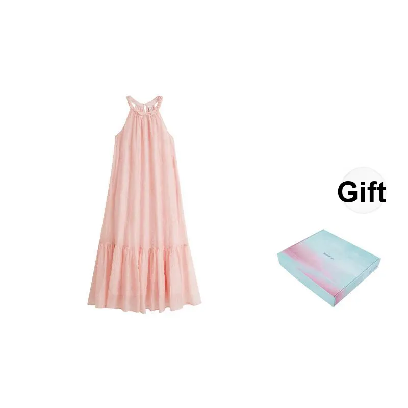 Inman Sleeveless Dress Women's Gift Box Set Pear Blossom Beige-10