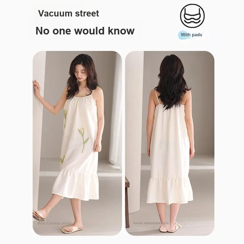 ROMANTIC·SPRING Nightgown Women's-3