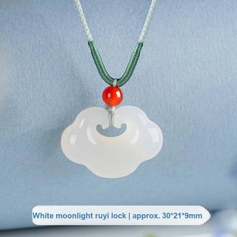 CUIYUYAWEI Chalcedony Pendants Unisex-1