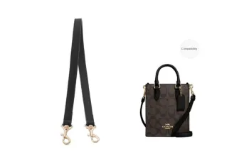 Kim Yeon sha Cow Leather Bag Accessory Bag Strap Women's Black