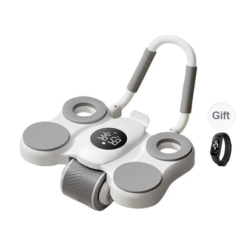 SMVP Abdominal Roller Fitness Equipment Automatic Rebound Tummy Tucking Magic Household Ab Roller-25