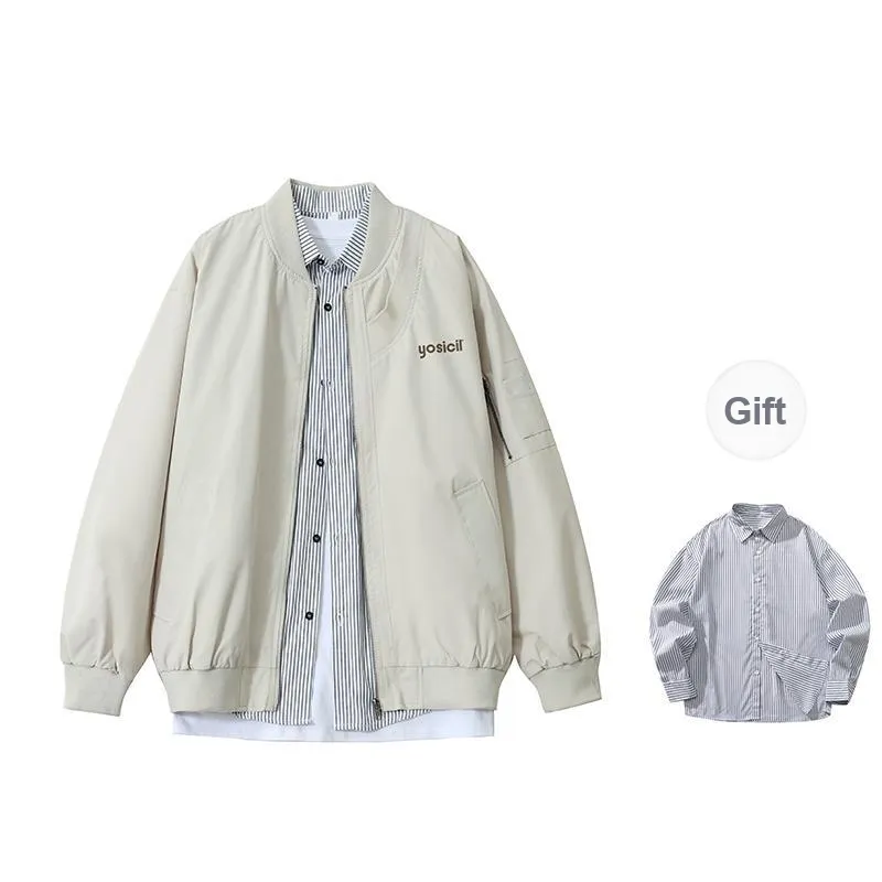 YOSICIL Jackets Coats Unisex Ecru-6