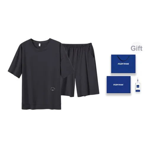 Floating Light Islands Пижама Комплект Мужской Темно-Серый