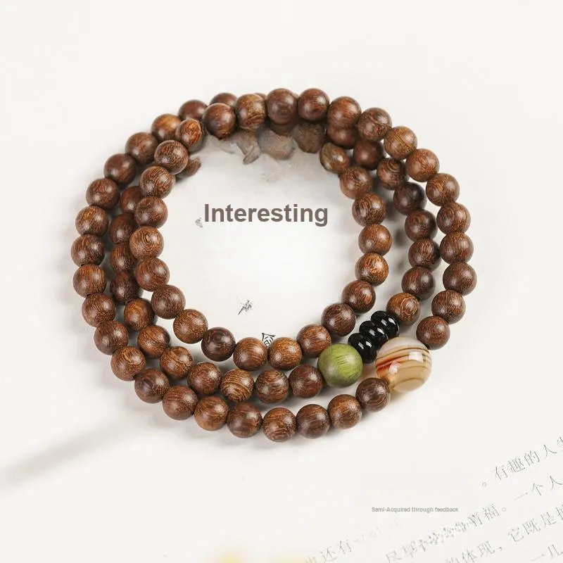 DALONG Golden Sandalwood Bracelets Unisex-1