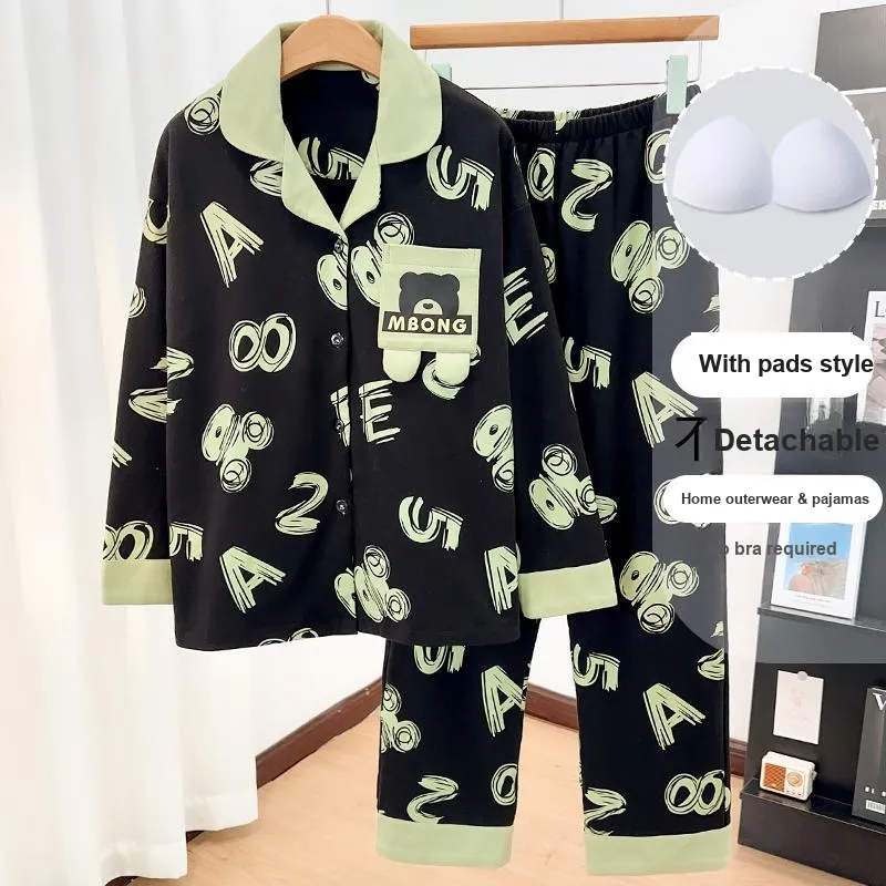 Sleeping Beauty Pajama Set Women's Green-2