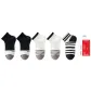 2* Black+2* White+Black Stripes Pattern