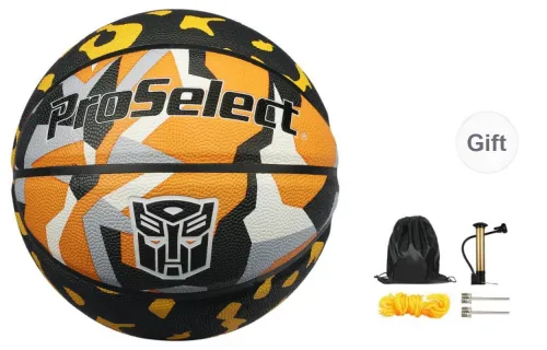 ProSelect x Transformers PU Basketball Navigator Orange Size 5 Training Kids'