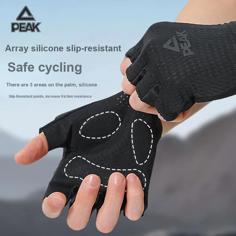 PEAK Polyamide Sports Gloves Unisex-2