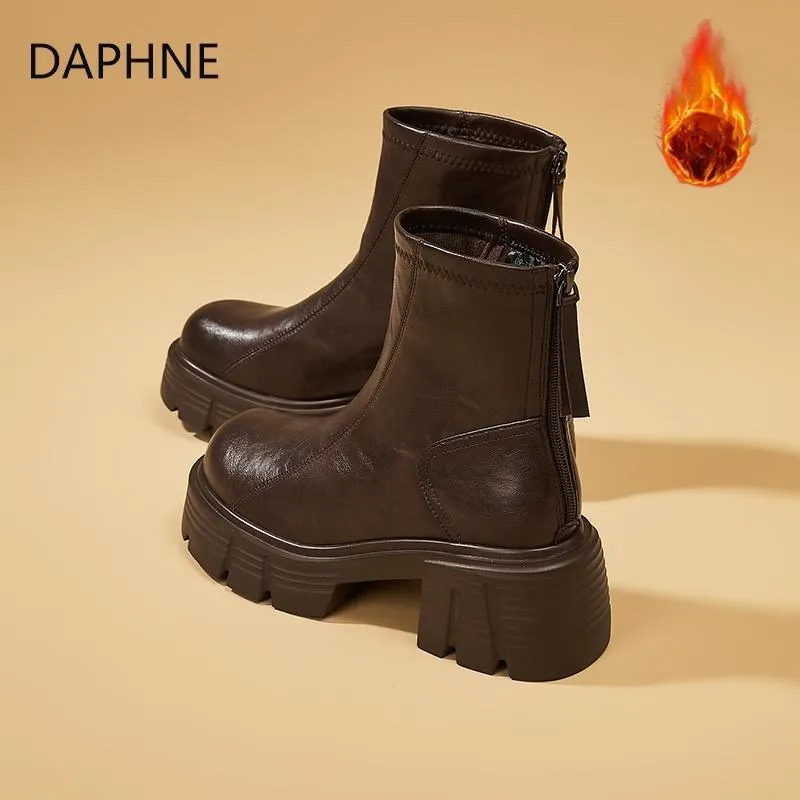 DAPHNE Ankle Boots Women's Black-21