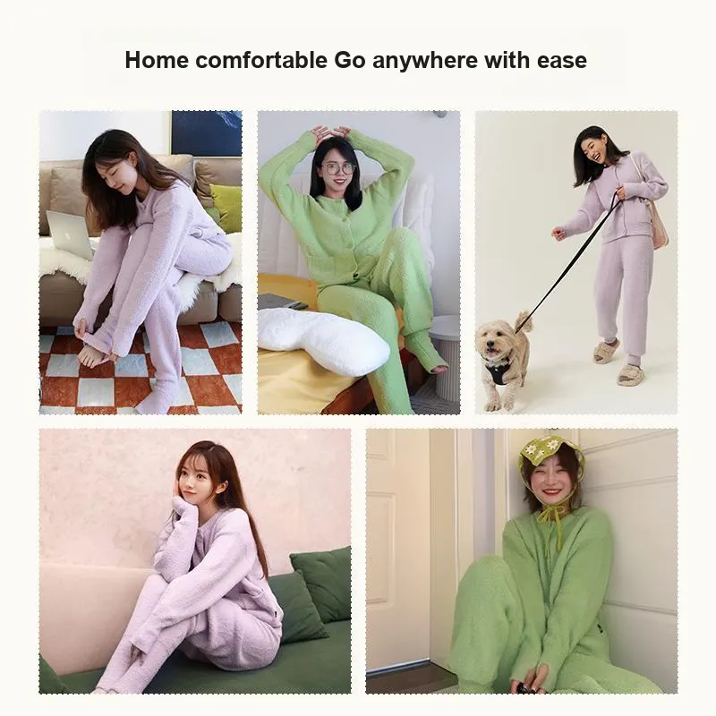 PUNLIEN Women's Pajama Sets-3