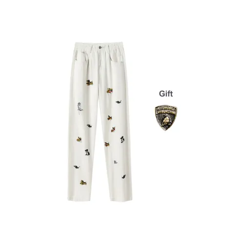 AUTOMOBILI LAMBORGHINI Джинсы Унисекс