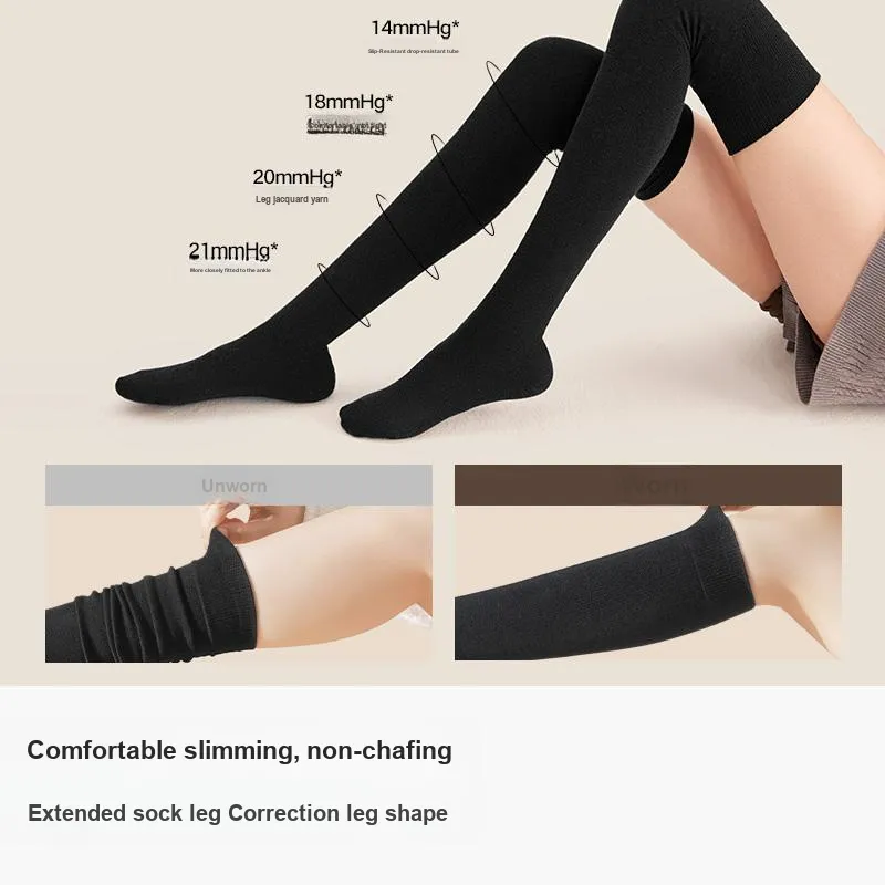 B&C.Room Thigh high Socks Women's 2 Pack-3