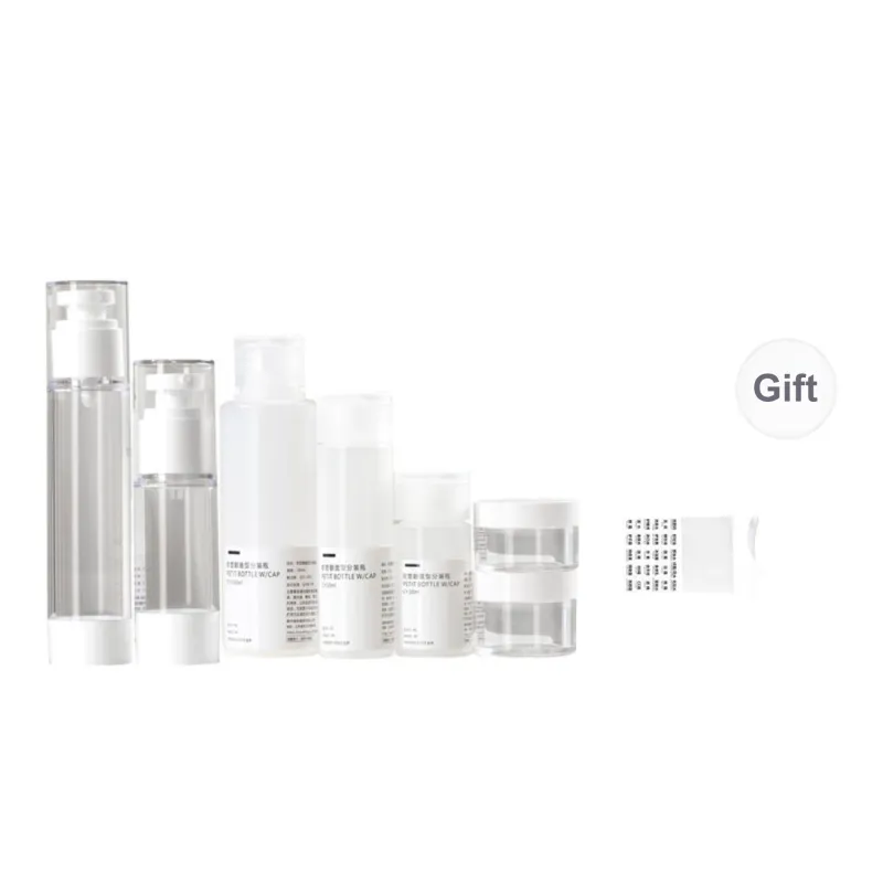 NILIYA Vacuum Travel Dosing Bottles Portable Set Empty Bottle Sample-6