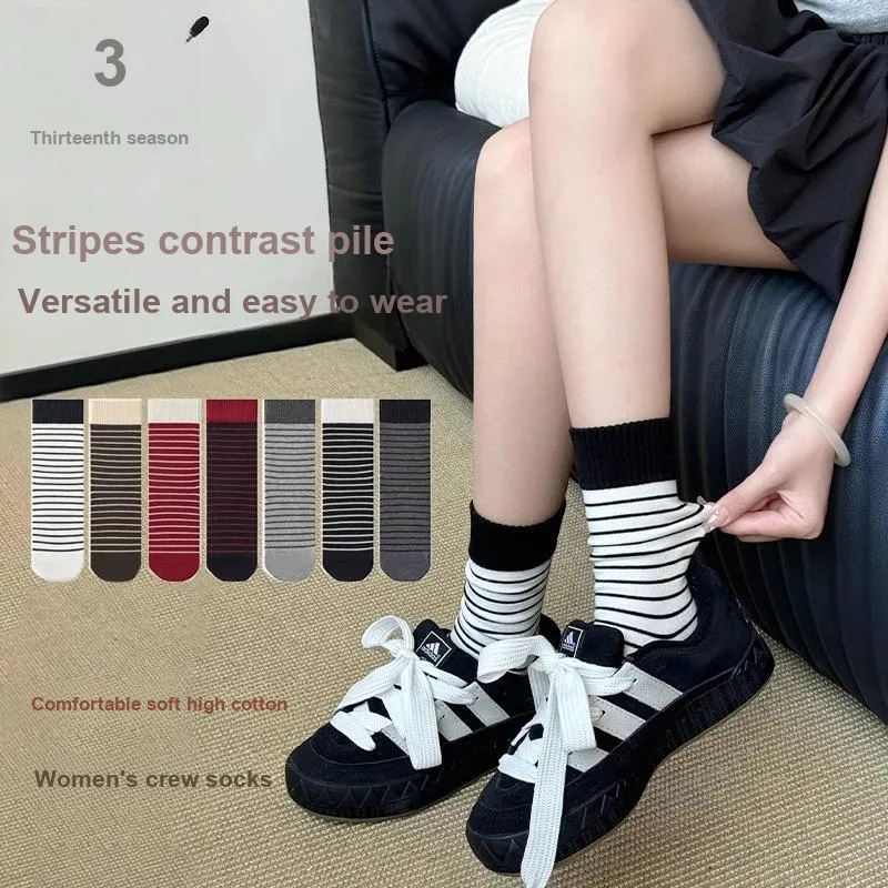 Thirteen day Season Mid Calf Socks Women's 3 Pack-13
