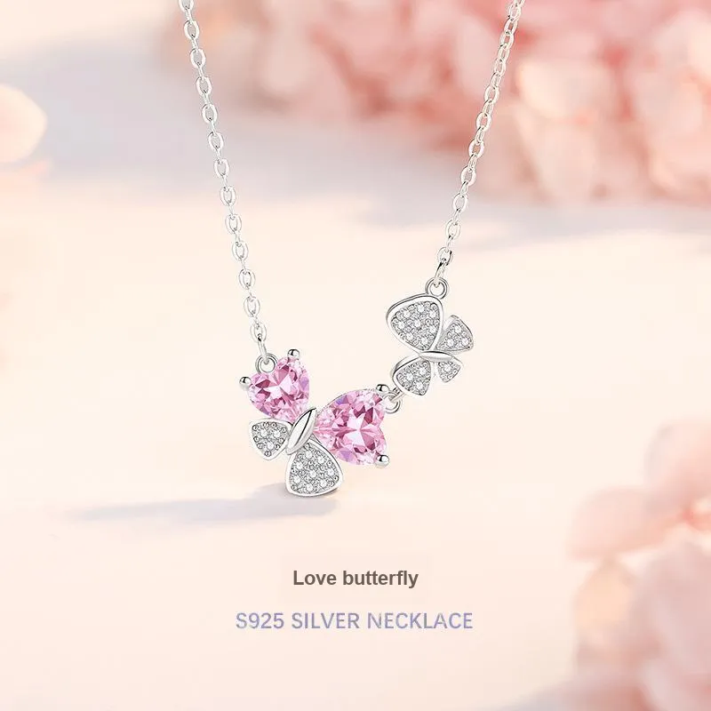 KEMLAIDA 925 Sterling Silver Necklaces Women's-1