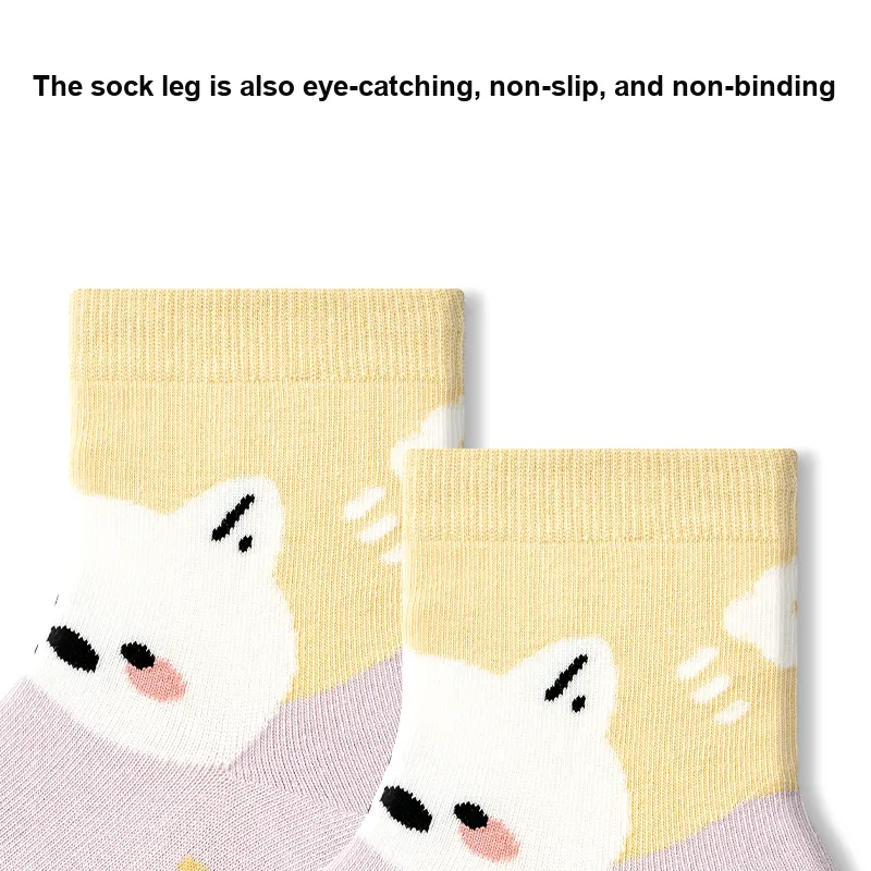 Primeet Ankle Socks Women's 5 Pack-23